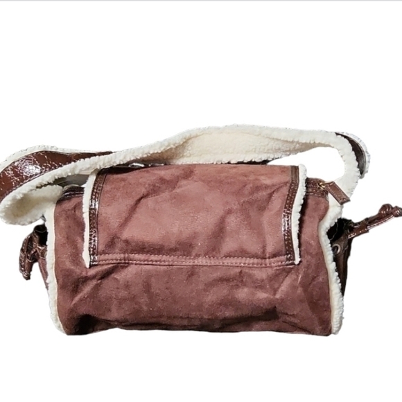 Bath & Body Works Suede and Sherpa Purse - Picture 4 of 7